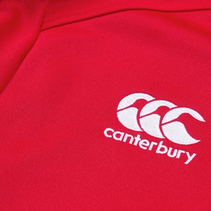 CANTERBURY CLUB QZ MID LAYER TRNG TOP AM RED