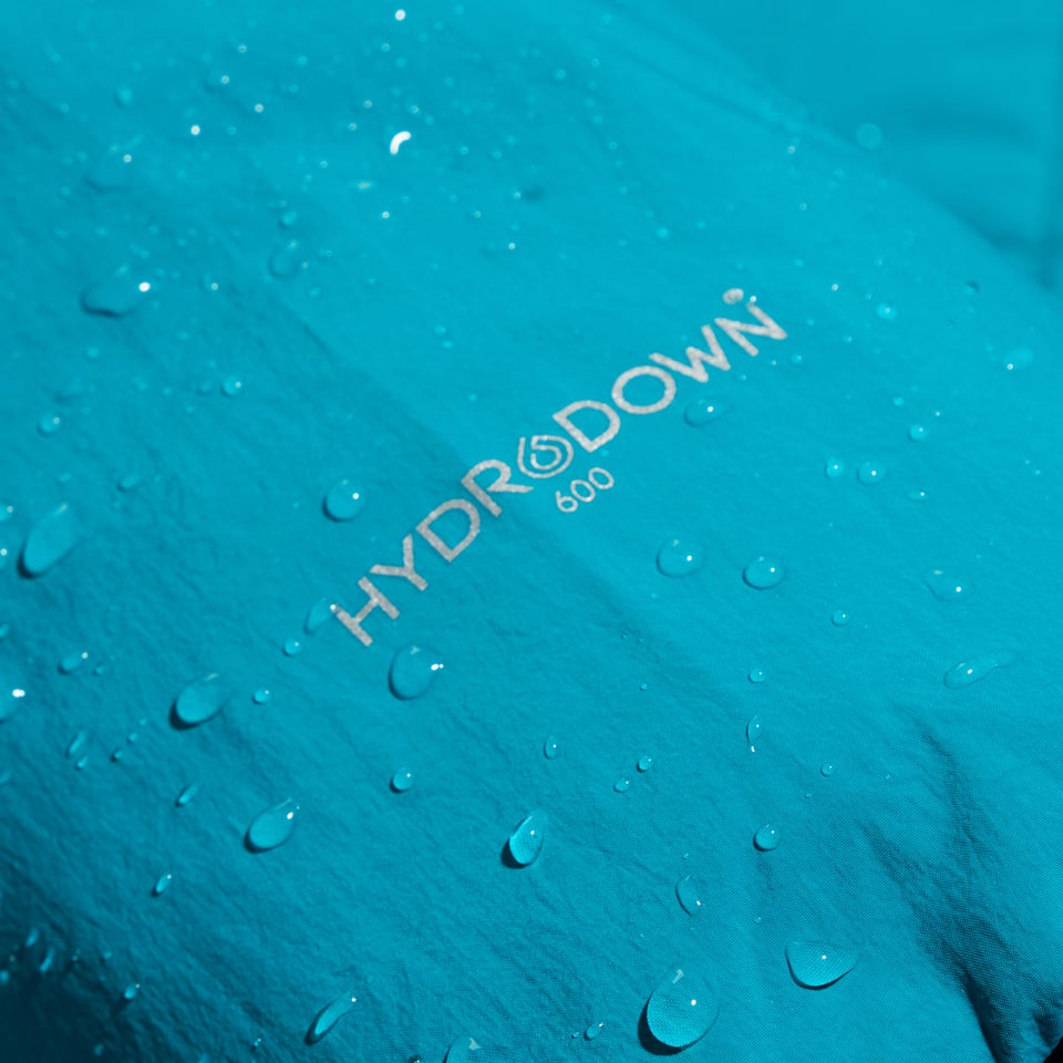 Women's Saffren Duster Hooded Down Insulated Jacket - Turquoise