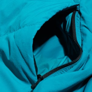 Women's Saffren Duster Hooded Down Insulated Jacket - Turquoise