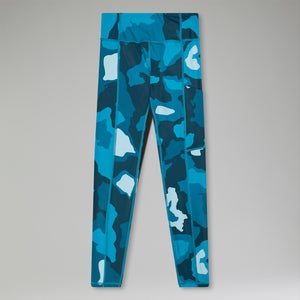 Women's Zannia 7/8 Legging - Blue/Turquoise