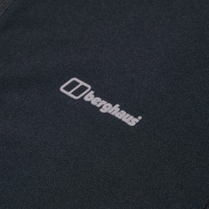 Women's 24/7 Half Zip Maternity Long Sleeve Tech Tee Black