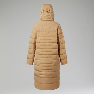 Women's Embo 4in1 Down Insulated Long Jacket - Natural