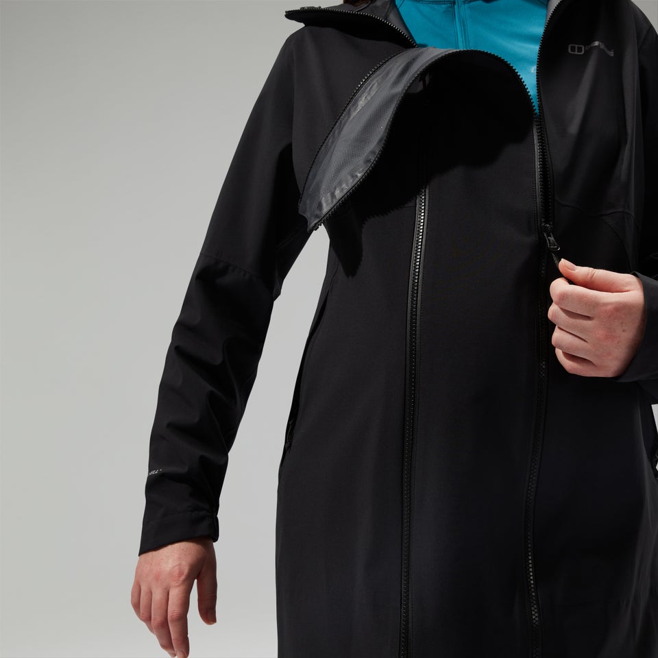 Women's Annaside Maternity Waterproof 2in1 Jacket Black