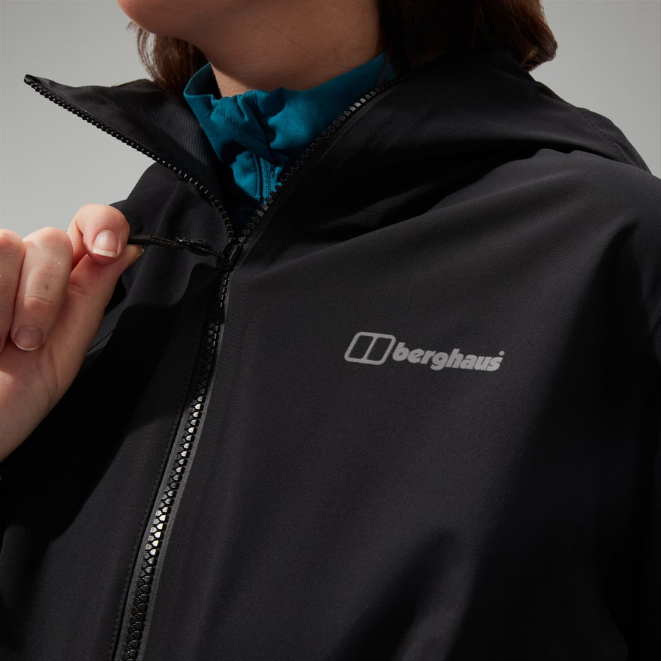 Women's Annaside Maternity Waterproof 2in1 Jacket Black