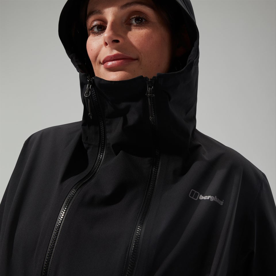 Women's Annaside Maternity Waterproof 2in1 Jacket Black