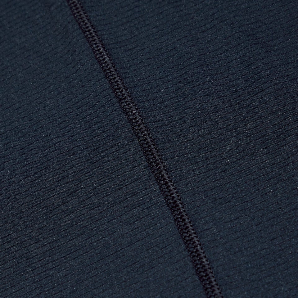 Men's Trailblaze Half Zip Long Sleeve Tech Tee Black