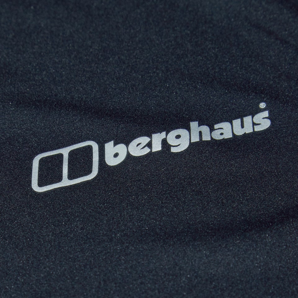 Men's Trailblaze Half Zip Long Sleeve Tech Tee Black