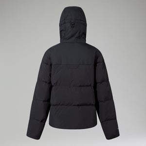 Women's Saffren Hooded Down Insulated Jacket - Black
