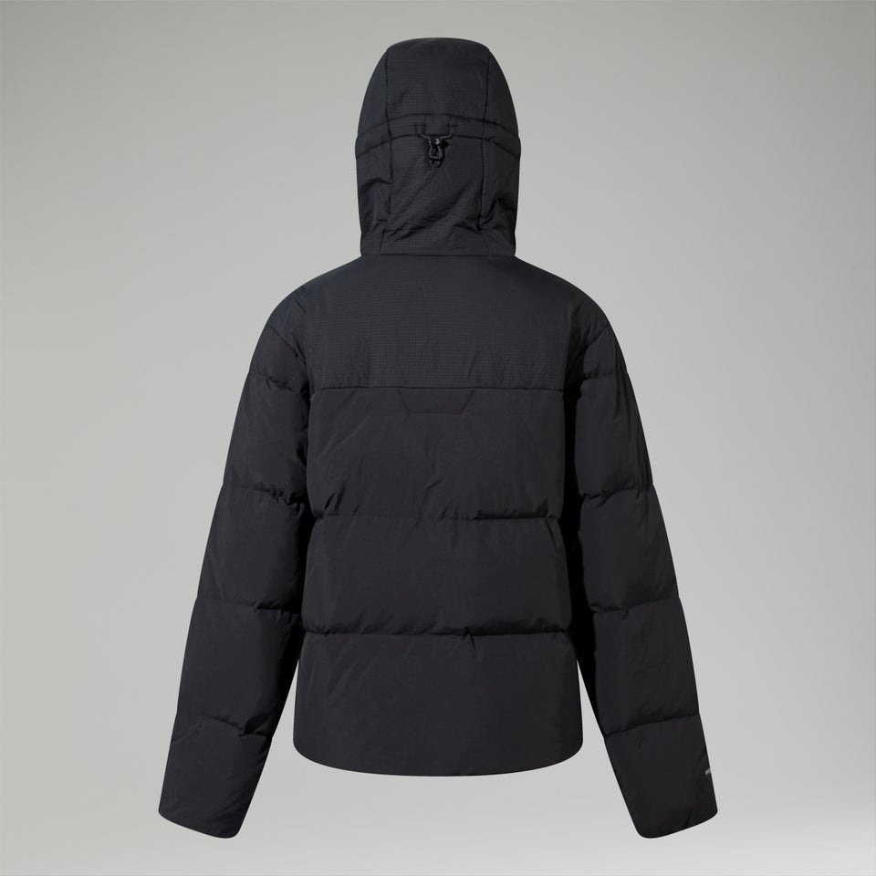 Women's Saffren Hooded Down Insulated Jacket - Black