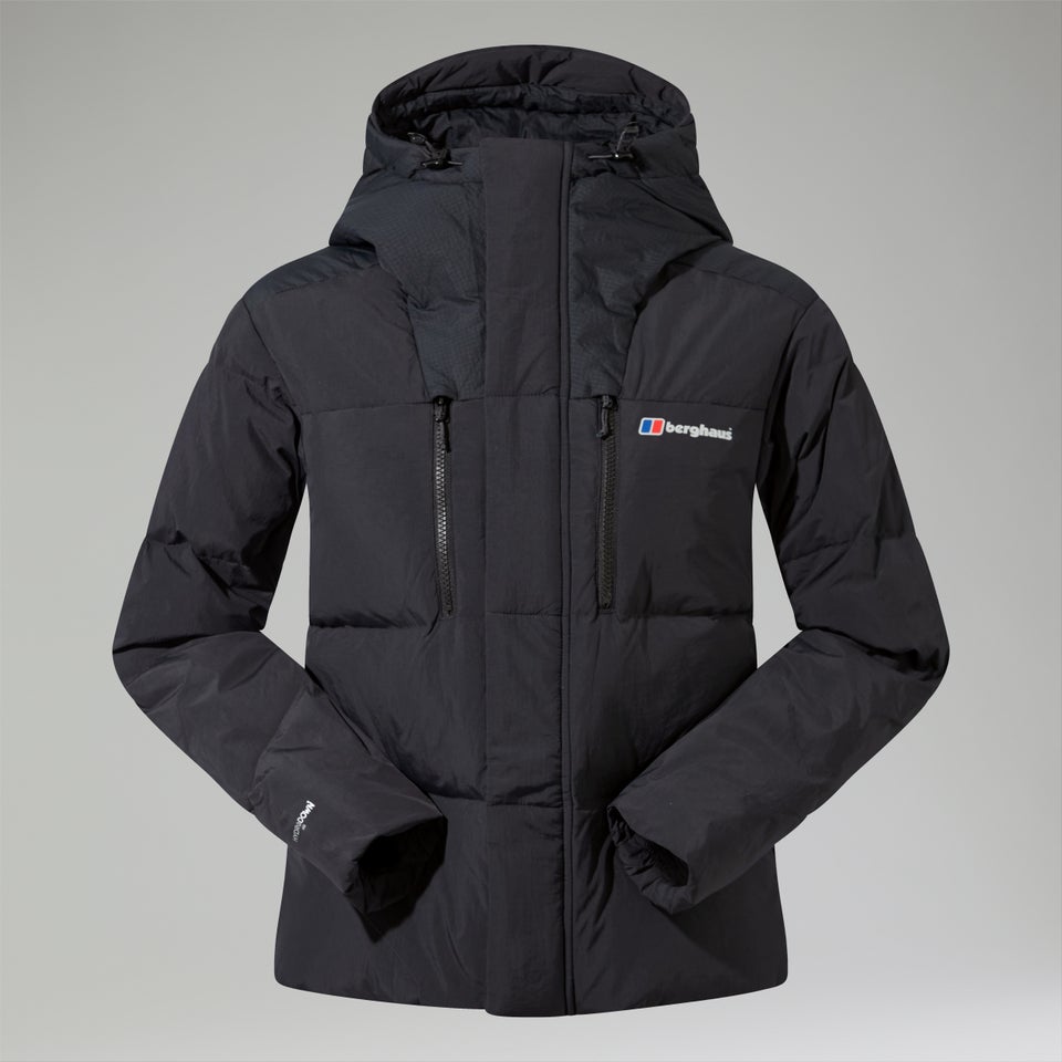 Women's Saffren Hooded Down Insulated Jacket - Black