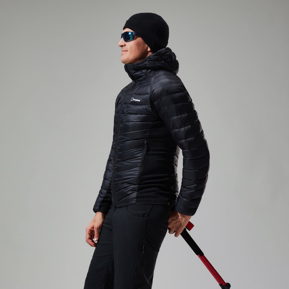Men's Tephra 2.0 Hooded Insulated Jacket - Black