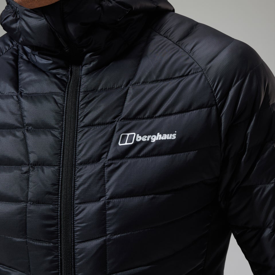 Men's Tephra 2.0 Hooded Insulated Jacket - Black