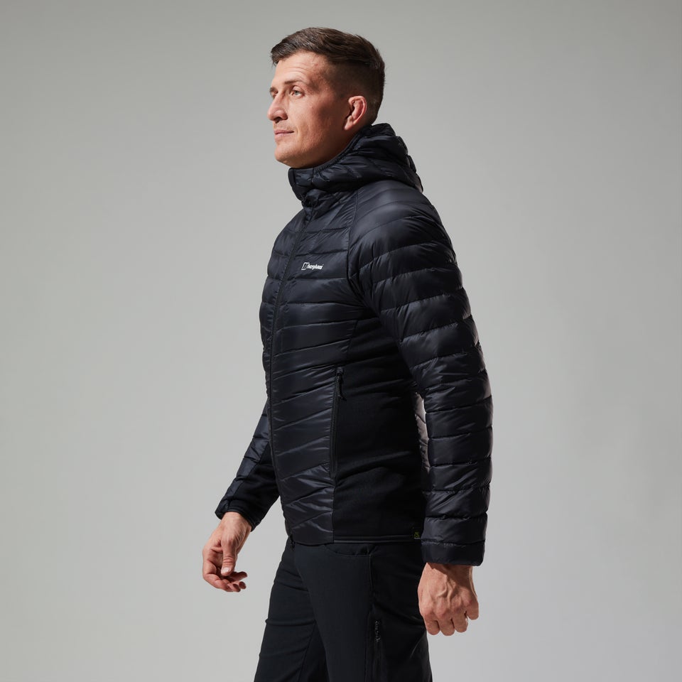 Men's Tephra 2.0 Hooded Insulated Jacket - Black