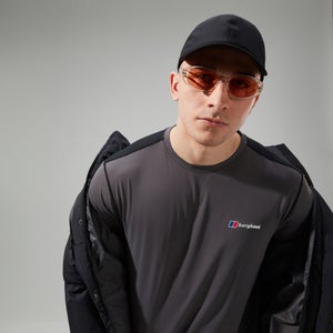 Wayside Funktions-T-Shirt für Herren Grau/Schwarz