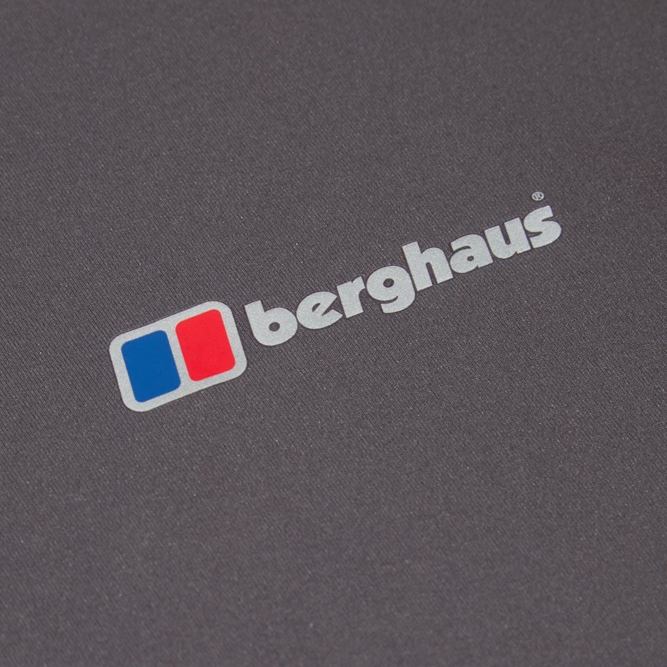 Wayside Funktions-T-Shirt für Herren Grau/Schwarz