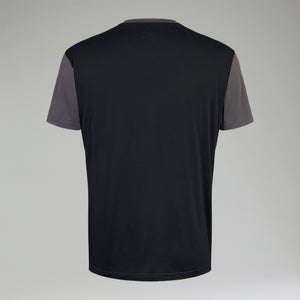 Wayside Funktions-T-Shirt für Herren Grau/Schwarz