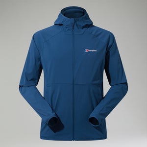 Men's URB Theran Full Zip Hooded Jacket Blue