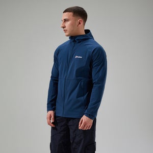 Men's URB Theran Full Zip Hooded Jacket Blue