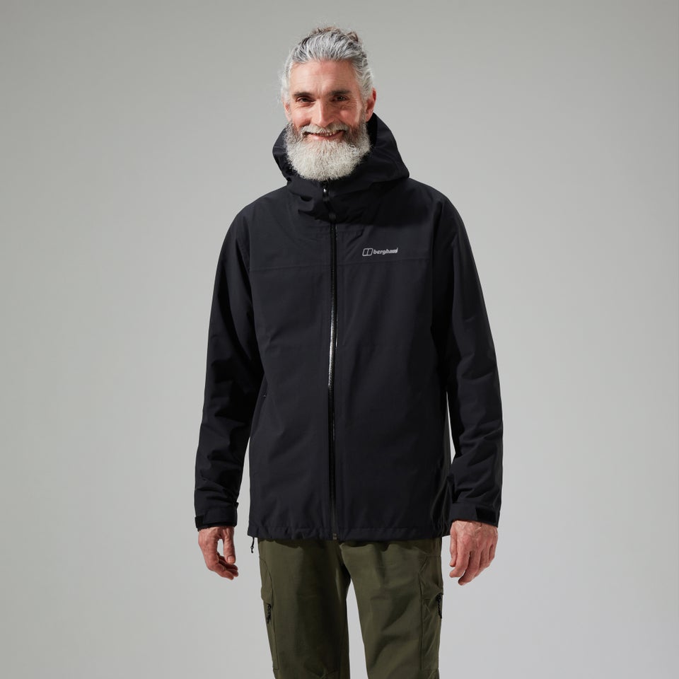 Men's Arnaby Hooded Waterproof Jacket Black