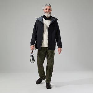 Men's Arnaby Hooded Waterproof Jacket Black - 2XL