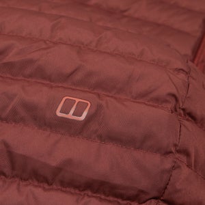 Nula Lange Micro Jacket für Damen - Braun