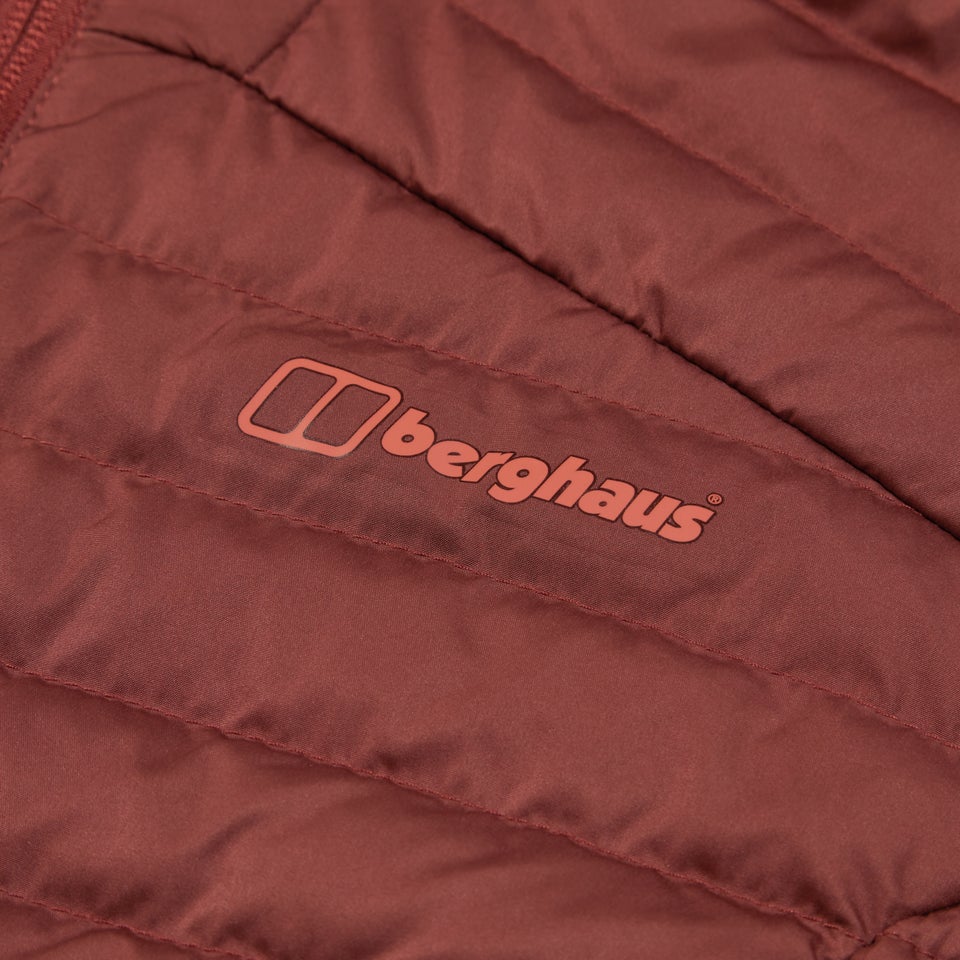 Nula Lange Micro Jacket für Damen - Braun