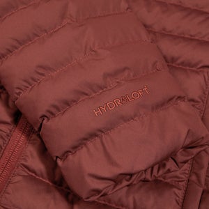 Nula Lange Micro Jacket für Damen - Braun