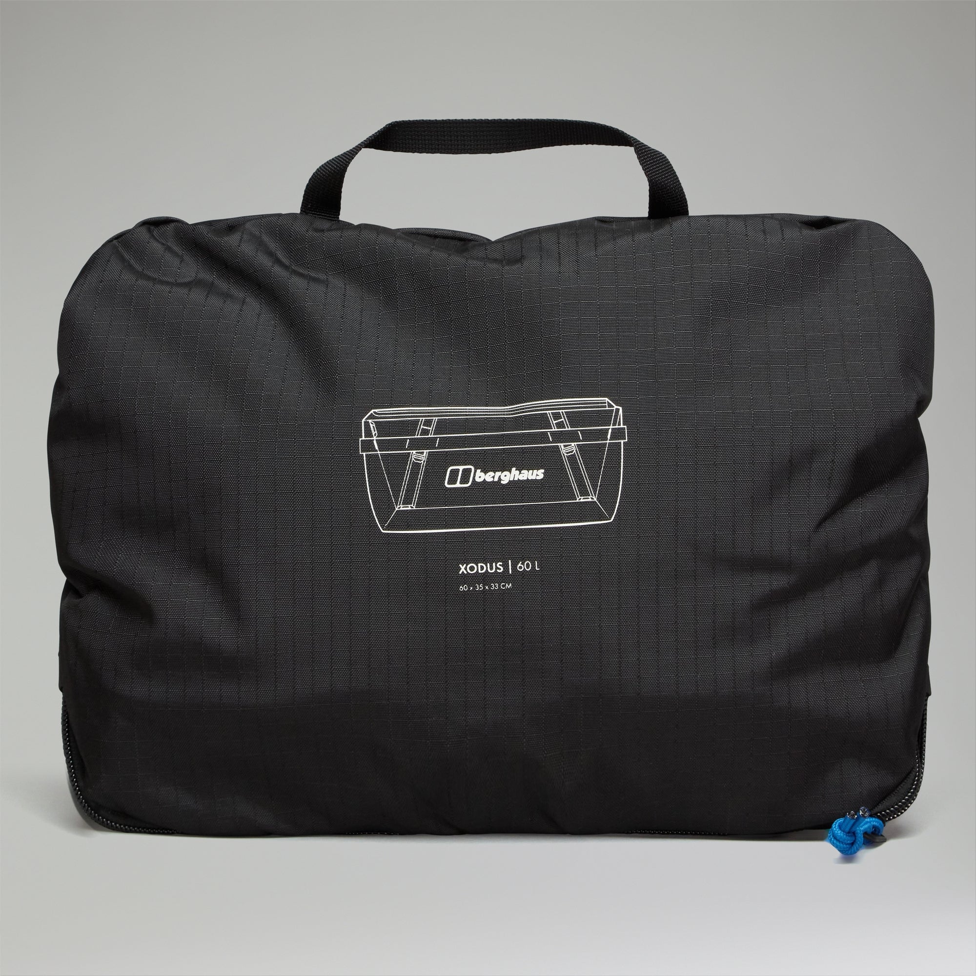 Unisex Xodus 60 Travel Holdall - Black | Berghaus