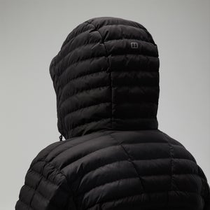 Nula Maternity 2in1 Kapuzenjacke für Damen - Schwarz