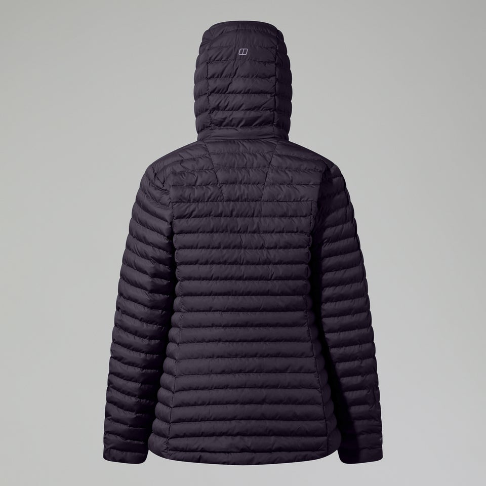 Nula Maternity 2in1 Kapuzenjacke für Damen - Schwarz