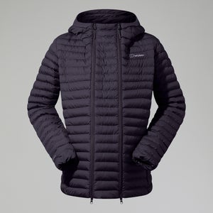 Nula Maternity 2in1 Kapuzenjacke für Damen - Schwarz