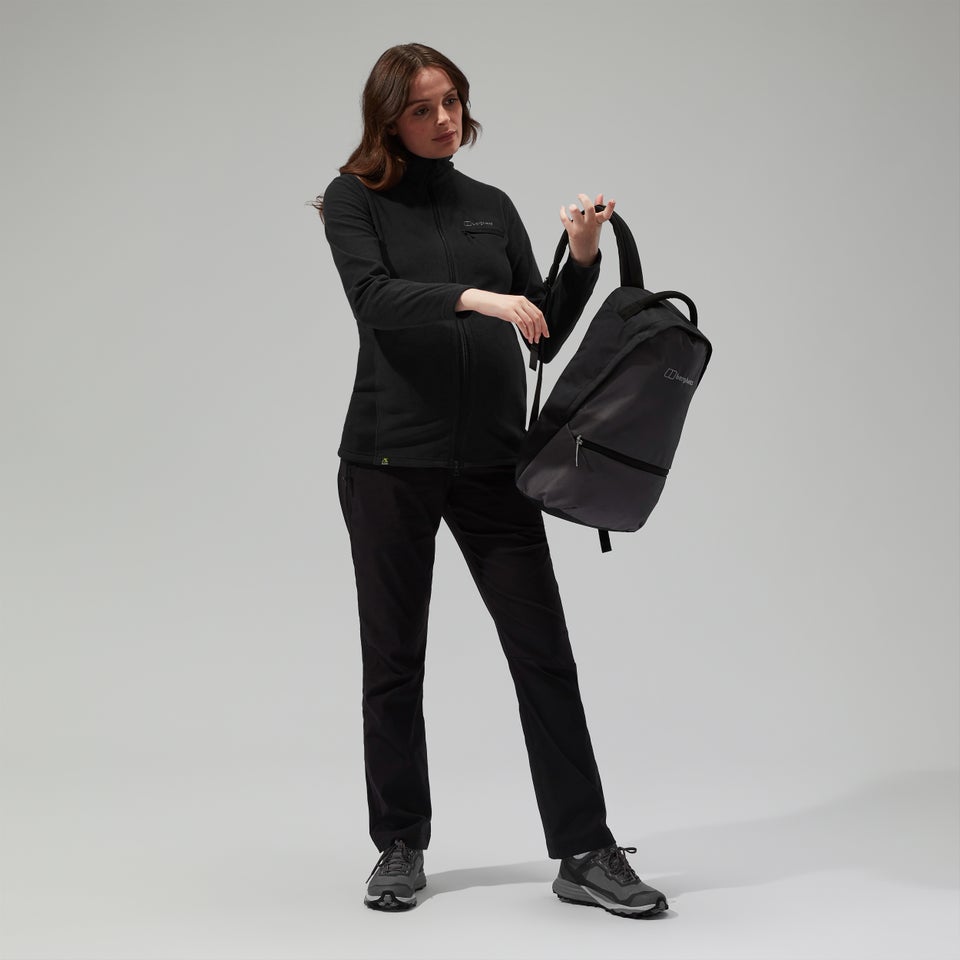 Women's Prism Flex Maternity Fleece Jacket Black