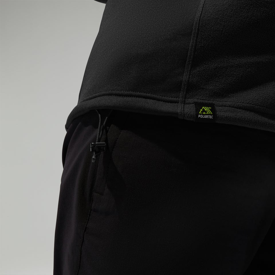 Women's Prism Flex Maternity Fleece Jacket Black