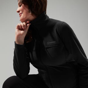 Women's Prism Flex Maternity Fleece Jacket Black