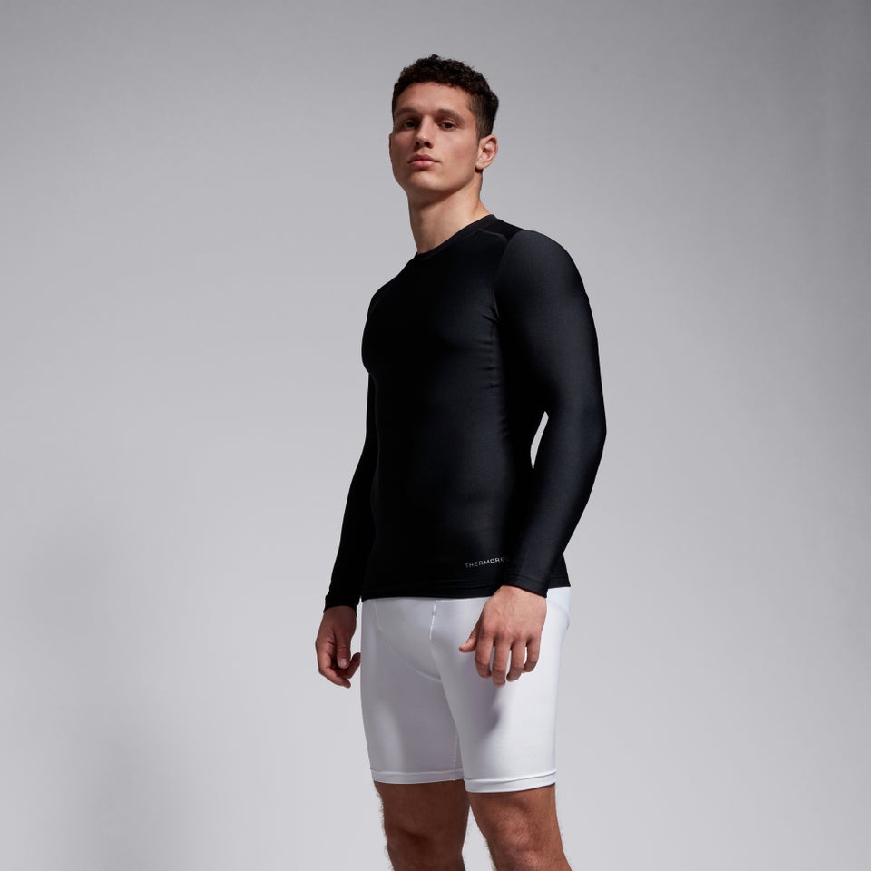 CANTERBURY THERMOREG BASELAYER LS NB AM BLACK