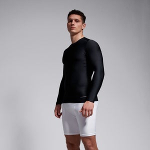 MENS THERMOREG LONG SLEEVE TOP BLACK - M