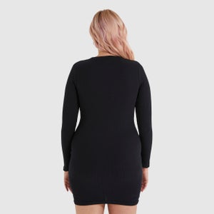 Inrides Kleid Schwarz für Damen