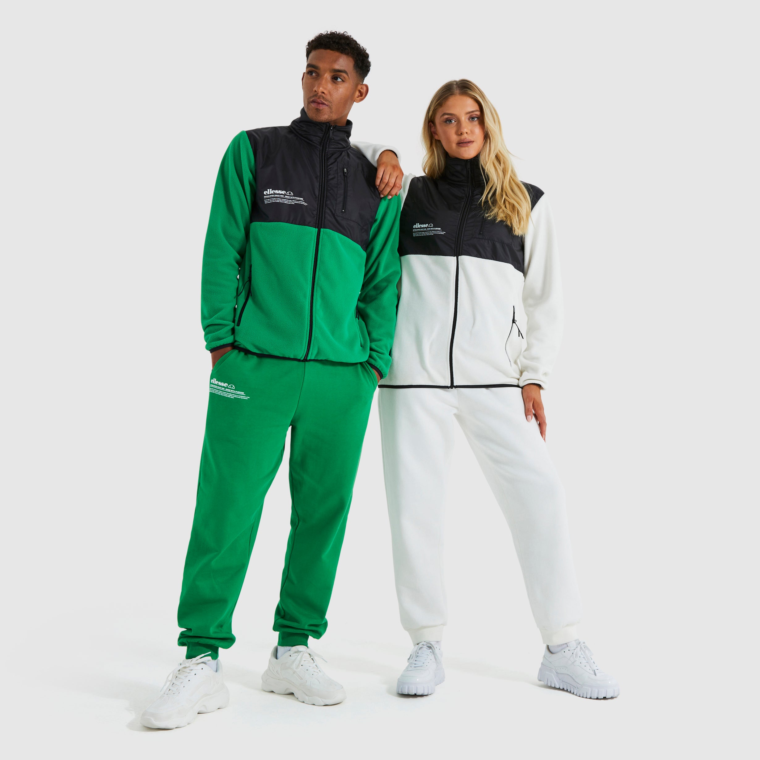 Unisex Solarolo Jacket Green | ellesse UK