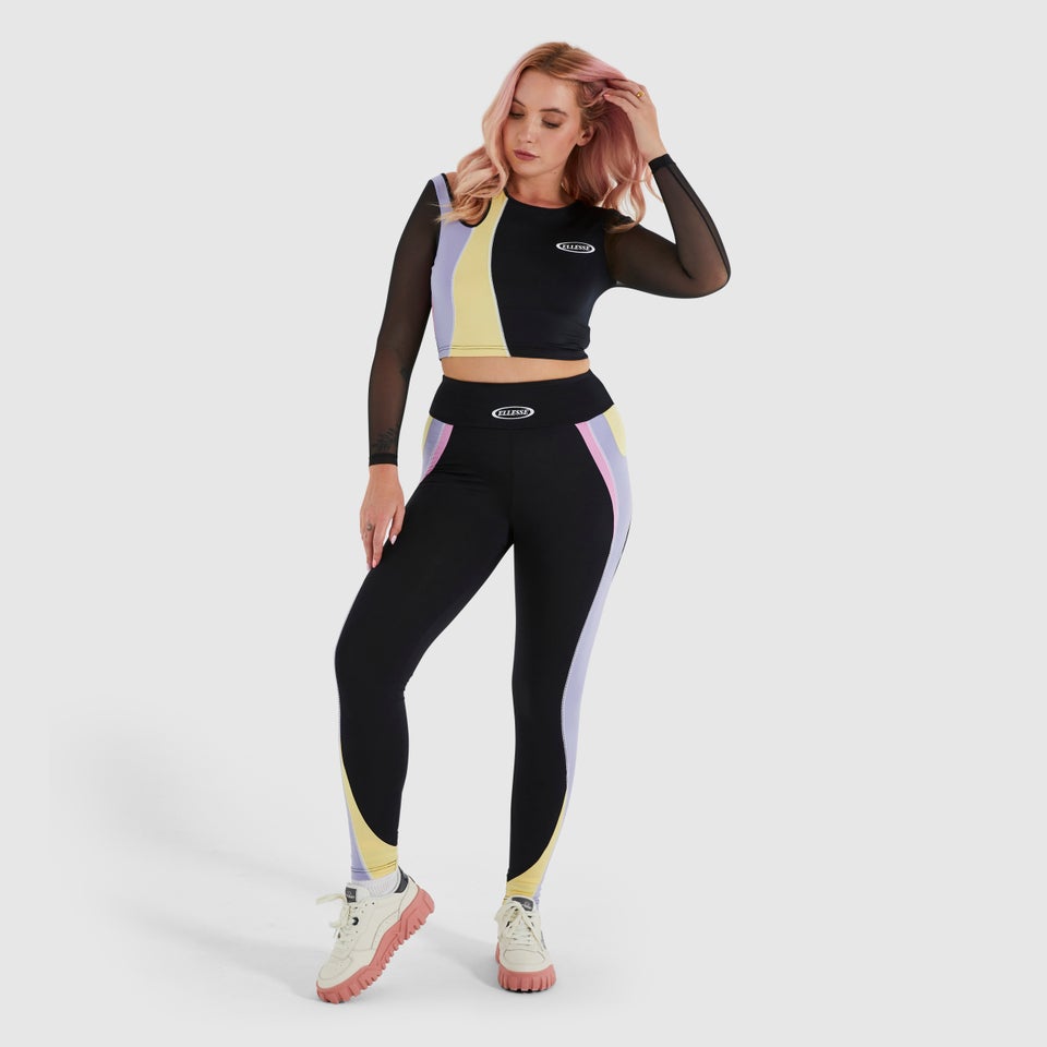 Women's Leontina Cropped T-Shirt Black