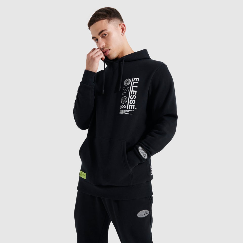 Stratson Kapuzenpullover Schwarz für Herren