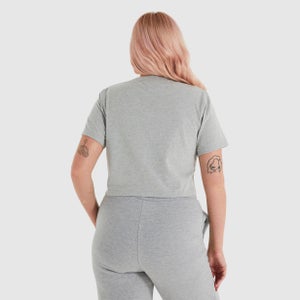 Women's Mondo Crop T-Shirt Grey Marl