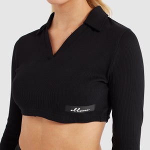 Women's Harrie Cropped T-Shirt Black