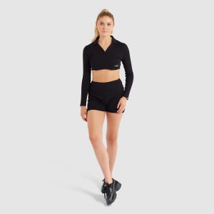 Women's Harrie Cropped T-Shirt Black