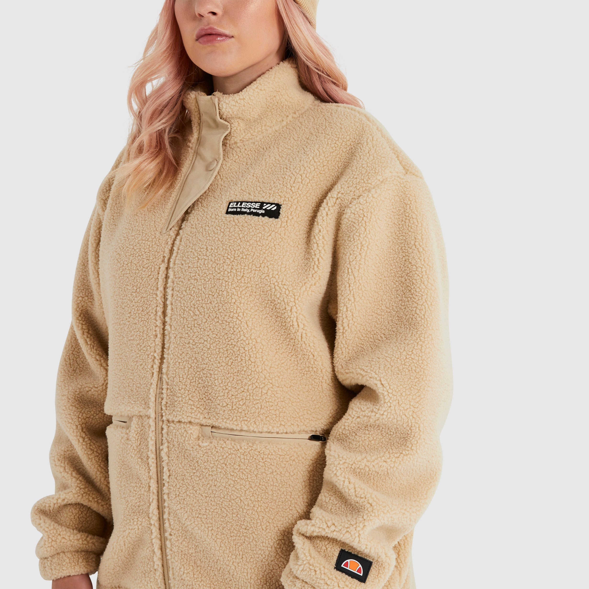 Women's Taburno Jacket Beige | ellesse UK