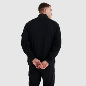 Thpira 1/2 Zip-Sport-Top Schwarz für Herren