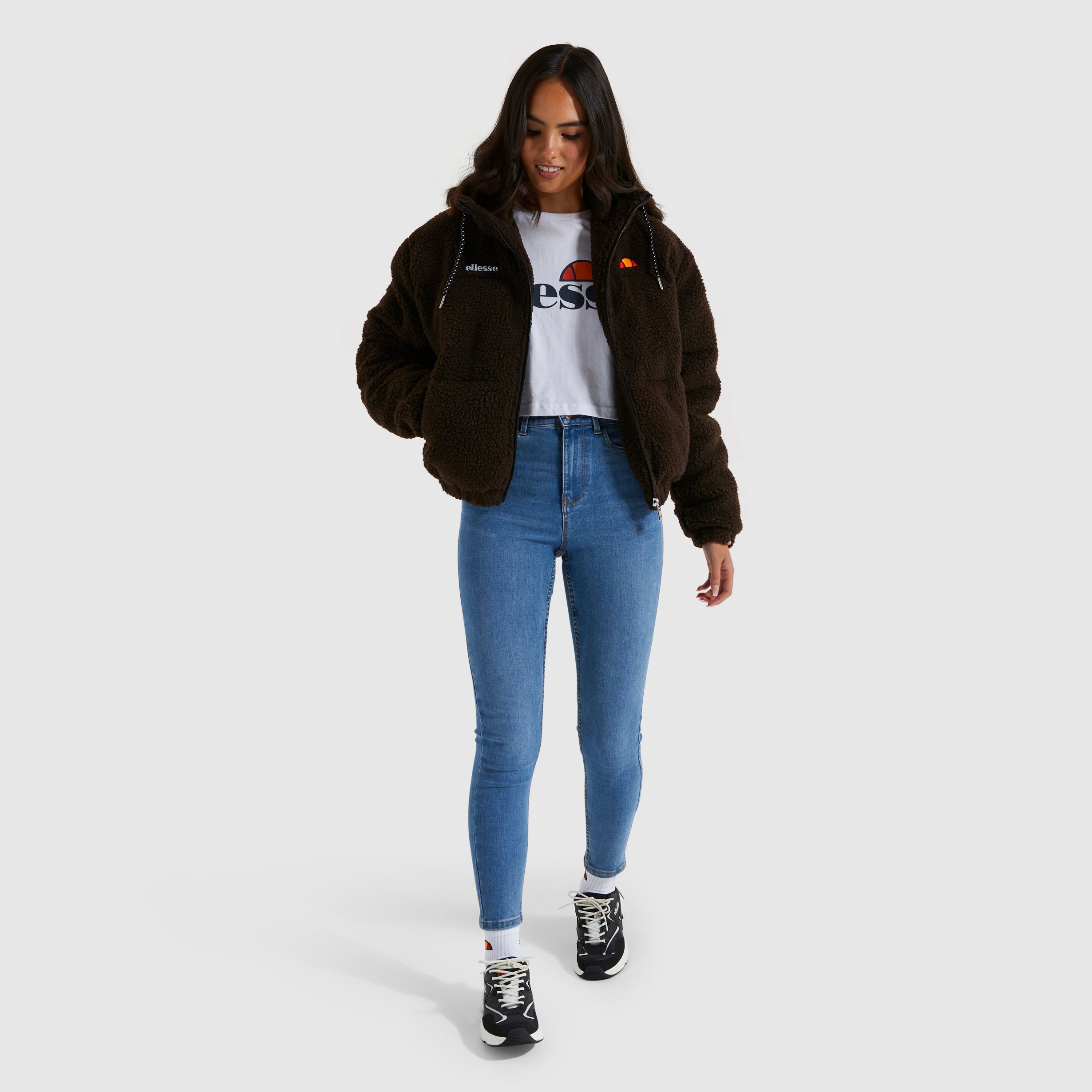 Women's Mollis Padded Jacket Brown | ellesse UK