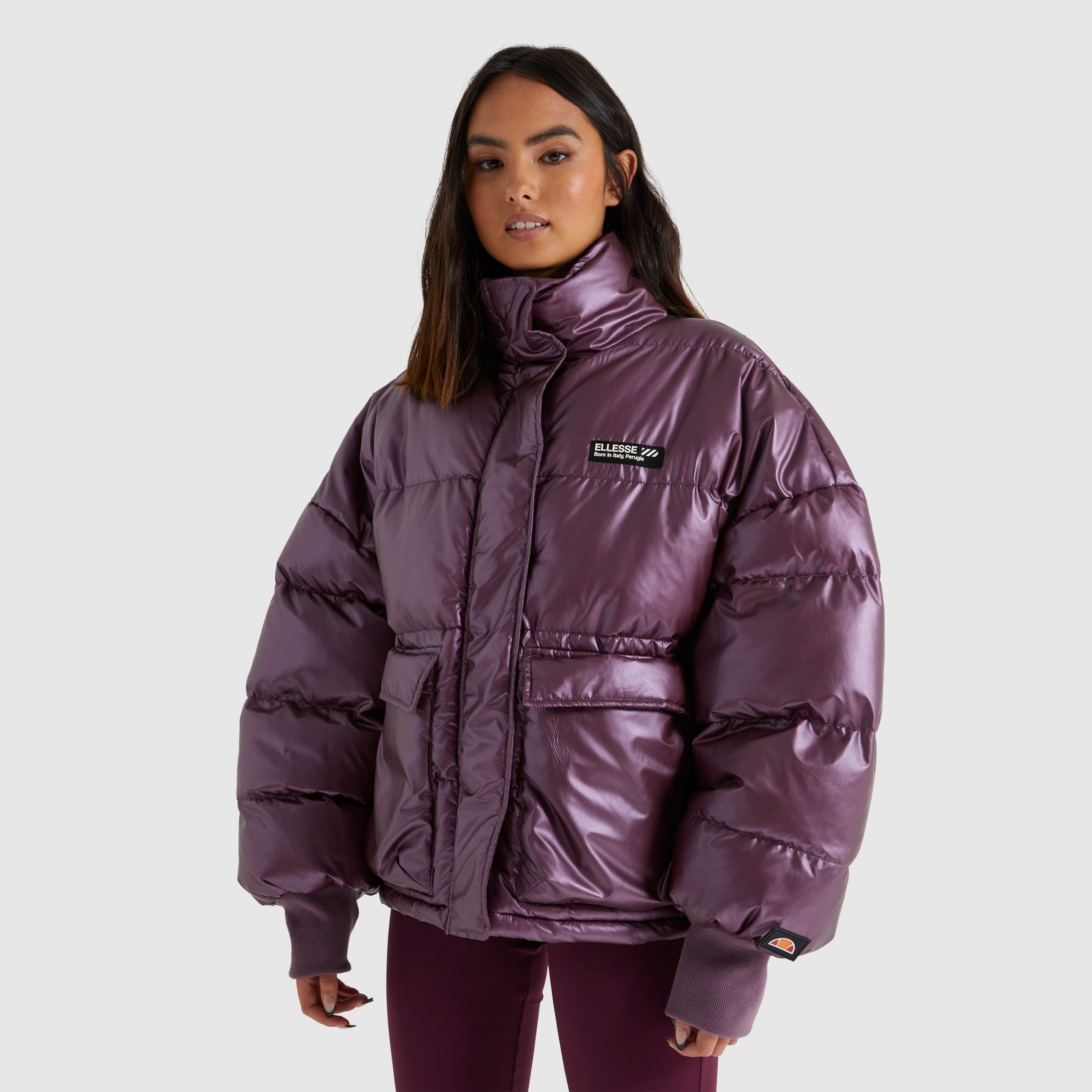 Women's Vesuvio Jacket Dark Purple | ellesse UK