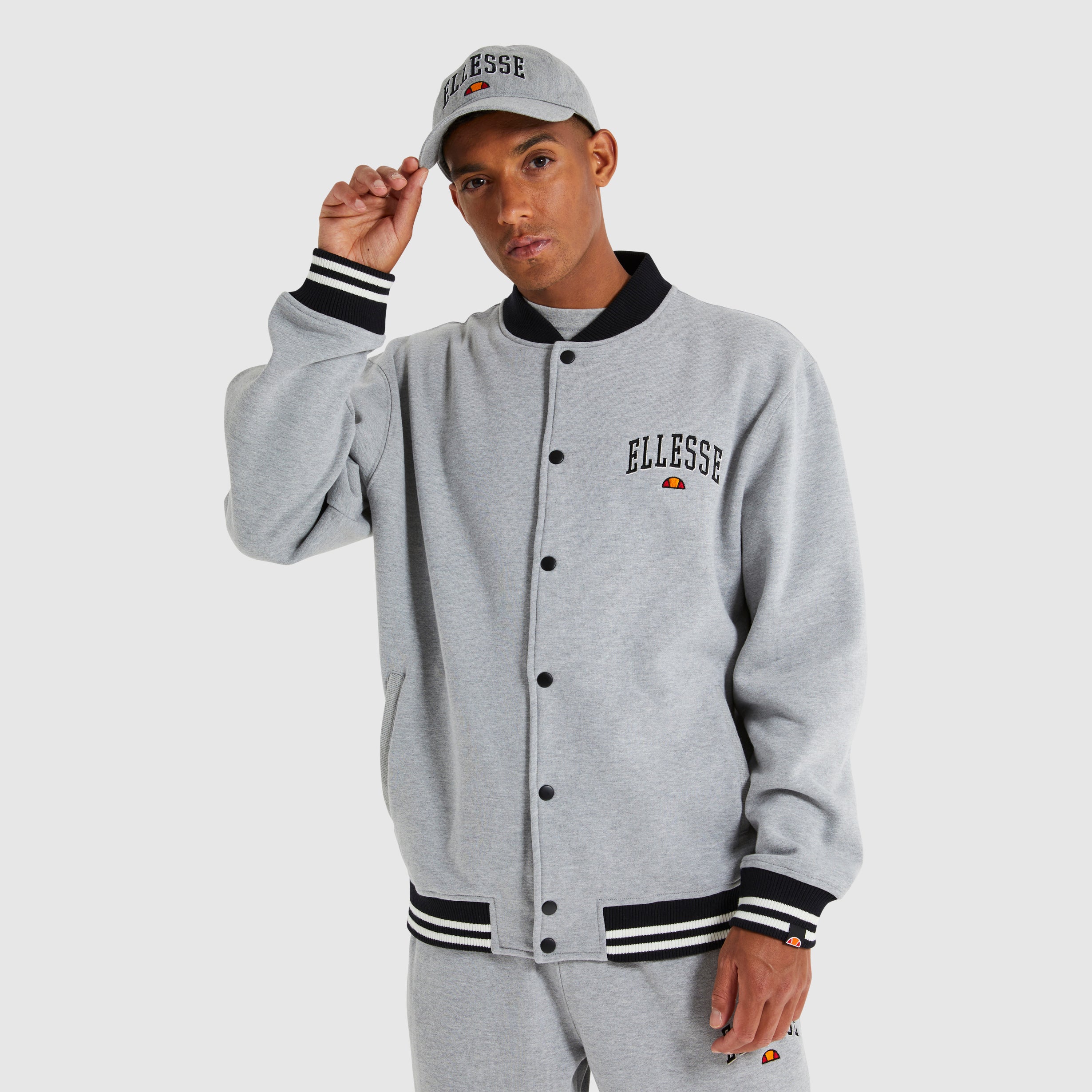Men's Utah Jacket Grey Marl | ellesse UK
