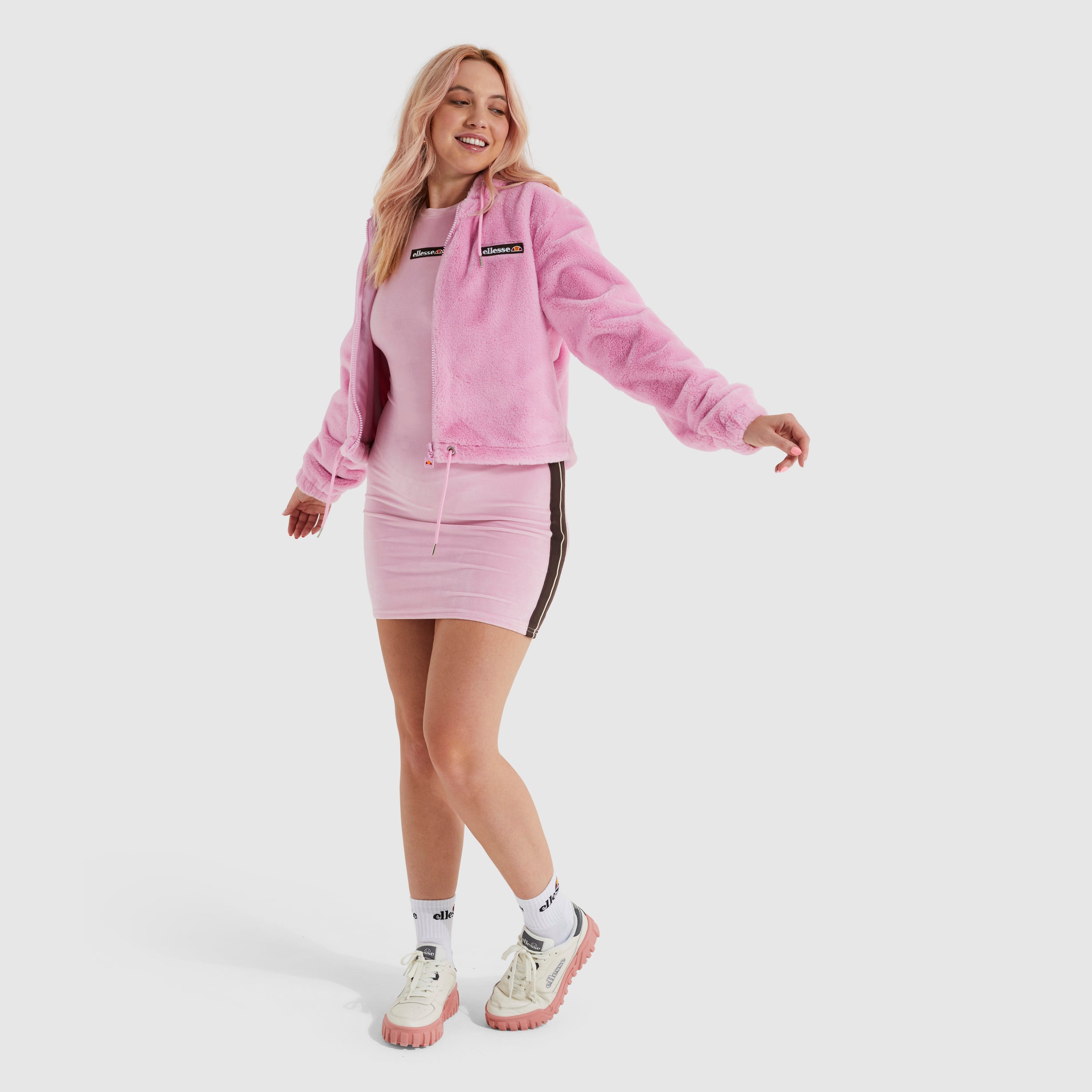Women's Vecellio Jacket Light Pink | ellesse UK