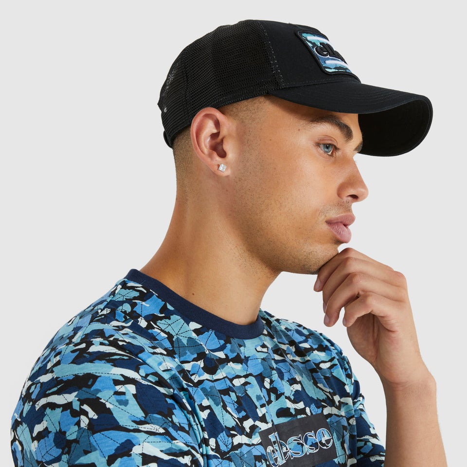 Zalli Truckerkappe Schwarz